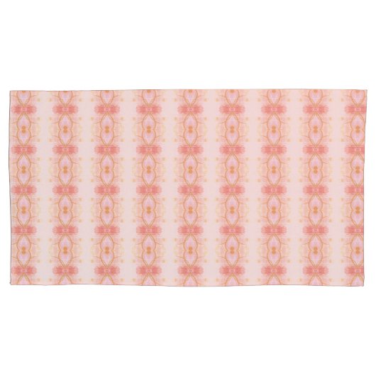 Koraal Roze Patroon PIllow Hoesjes Kussensloop (Voorkant-Links)