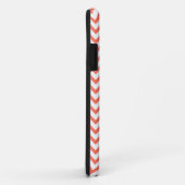 Koraal Roze Perzik Chevron iPhone 5 Hoesje (Achterkant/rechts)