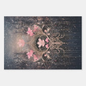 Koraal roze prinses, Royal Fantasy Inpakpapier Vel (Voorkant 2)