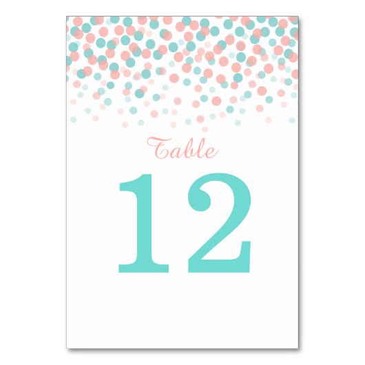 Koraal roze sinaasappel blauwgroen groen Bruiloft  Kaart (Achterkant)