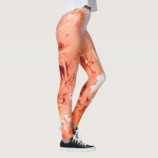 Koraal/Rust Dragon Leggings (Rechts)