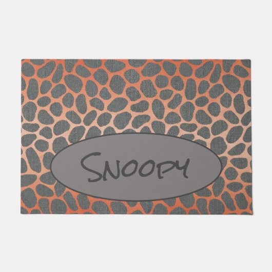 Koraal Scherm Pebble Deurmat (Voorkant)