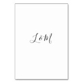 Koraal & Seashell strand bruiloft Kaart (Achterkant)