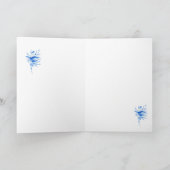 Koraal Silhouette conch shell Kaart (Binnen)