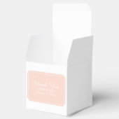 Koraal simpel Elegant Favor Boxes Bedankdoosjes (Geopend)