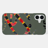 Koraal Slangen Reptiel Op Maat iPhone Hoesje (Achterkant horizontaal)