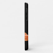 Koraal Tijger Lelie op zwart *Personaliseer* Case-Mate iPhone Case (Achterkant/links)