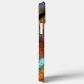 Koraal tot gekleurde gekleurde textuur onder ruw g Case-Mate iPhone case (Achterkant / Rechts)