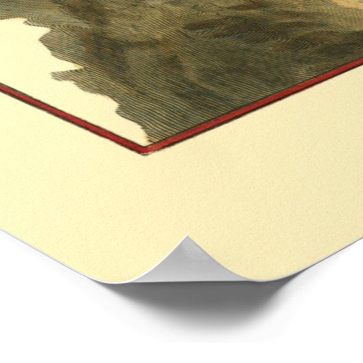 Koraal van het Zee Poster (Hoek)