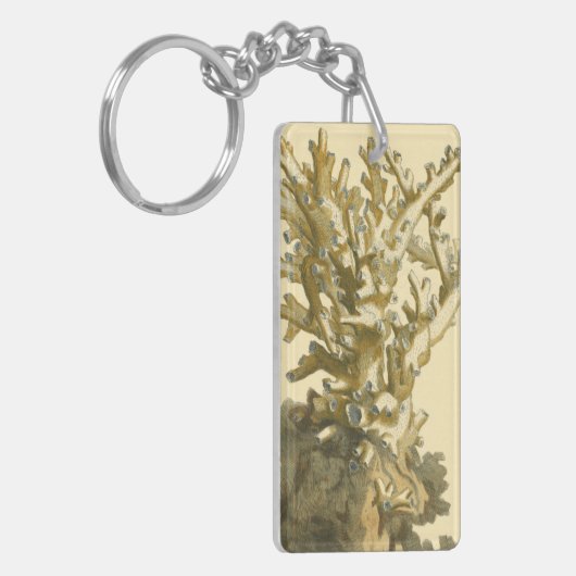 Koraal van het Zee Sleutelhanger (Voorkant Links)