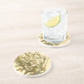 Koraal van het Zee Zandsteen Onderzetter (Zijkant)