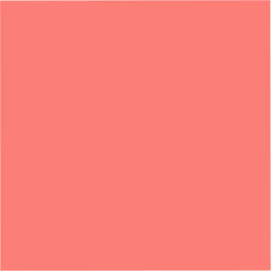 Koraal (vaste kleur) sticker (Voorkant)