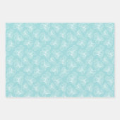 Koraal voor zomerbakken inpakpapier vel (Voorkant 3)