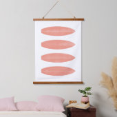 Koraal Waterverf Surfplanken strand Nursery Decor  Hangend Wandkleed (Slaapkamer)