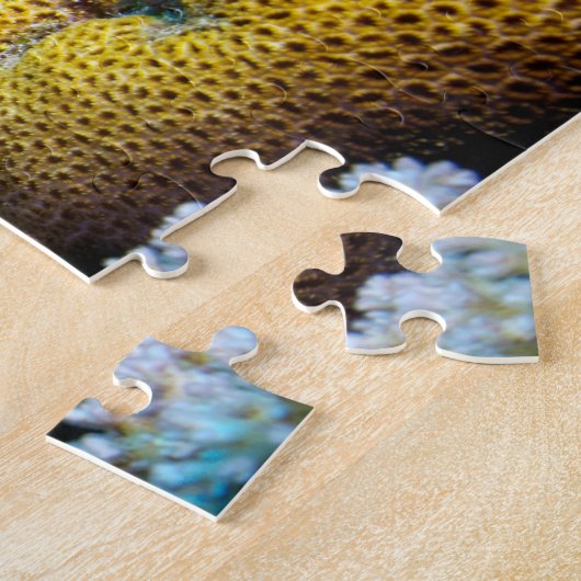 Koraal Zee - Tropische vis en rif - puzzel Legpuzzel (Zijkant)