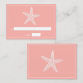 Koraal Zeester Trouwplaats Kaarten Plaatskaartje (Voorkant / Achterkant)