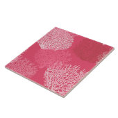 Koraalafdrukken voor ventilatoren, schaduwen van k tegeltje (Zijkant)