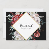 Koraalamandelen Waterverf Koolzaad Gereserveerde z Kaart (Voorkant)