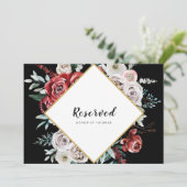 Koraalamandelen Waterverf Koolzaad Gereserveerde z Kaart (Staand voorkant)