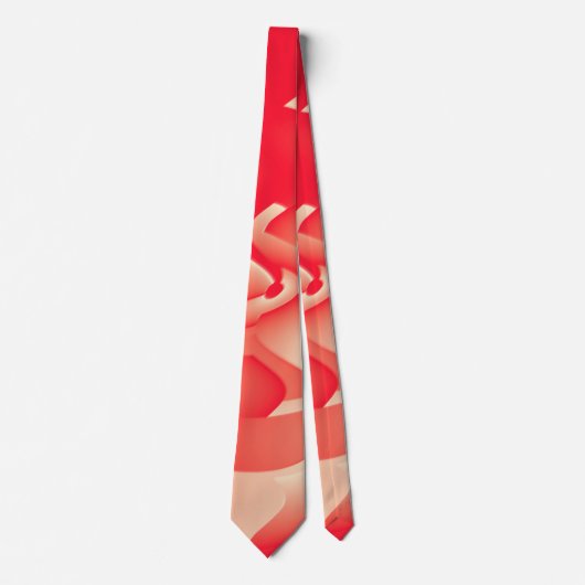 koraalbloem stropdas (Voorkant)