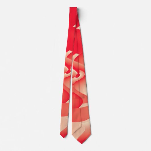 koraalbloem stropdas (Achterkant)