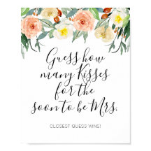 Koraalbloemen raden hoeveel kissenVrijgezellenfees