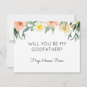 Koraalbloemen zullen mijn vader zijn. kaart (Achterkant)