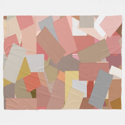 Koraalblokken deken (Voorkant (Horizontaal))