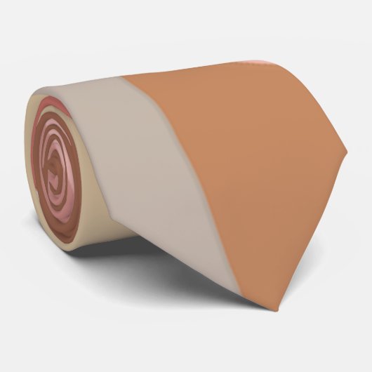 Koraalblokken Stropdas (Opgerold)