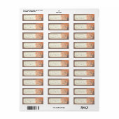 Koraalboom retouradres etiket (Full Sheet)