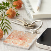 koraalchrysant sleutelhanger (Voorkant Rechts)