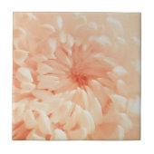 koraalchrysant tegeltje (Voorkant)