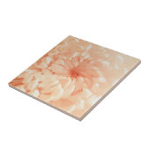 koraalchrysant tegeltje (Zijkant)