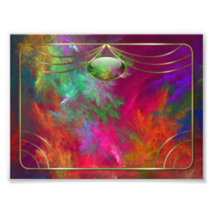 Koraaldiepten Foto afdrukken