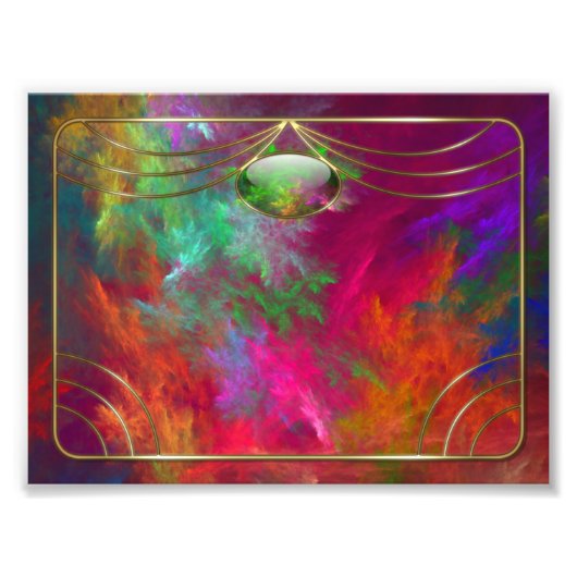 Koraaldiepten Foto afdrukken (Voorkant)