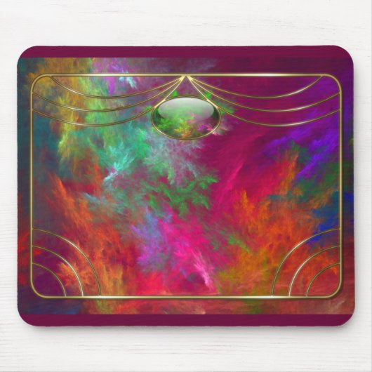 Koraaldiepten Mousepad Muismat (Voorkant)