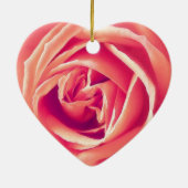 Koraaldruk voor roos keramisch ornament (Achterkant)