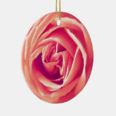 Koraaldruk voor roos keramisch ornament (Rechts)