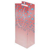 Koraalforel Wijn Cadeautas (Achterkant Gekanteld)