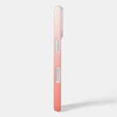 Koraalgradiënt gepersonaliseerd Ombre Case-Mate iPhone Case (Achterkant / Rechts)