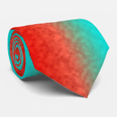 Koraalhemel Herinnering Stropdas (Opgerold)