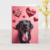 Koraalhonden Liefdevolle kaart (Gele Bloem)