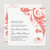  koraalhuwelijk kaart (Voorkant / Achterkant)