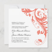 koraalhuwelijk kaart (Voorkant)