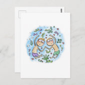 Koraaljubileum Briefkaart (Voorkant / Achterkant)