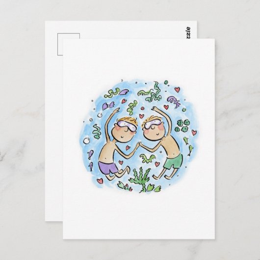 Koraaljubileum Briefkaart (Voorkant / Achterkant)