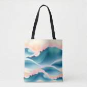 koraalkam tote bag (Voorkant)