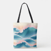 koraalkam tote bag (Achterkant)