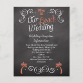 Koraalkarton Beach Weddenschap (Voorkant)