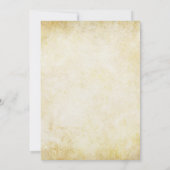 Koraalkersen bloesem-ballast rond het huwelijk kaart (Achterkant)